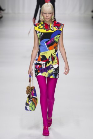 Patterned dress, zdjęcie 2 Patterned dress od Versace
